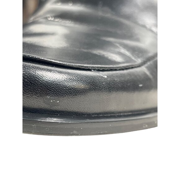 Franco Sarto Womens Black Nolan Tailored Heeled Loafers Sz 8 - Picture 11 of 12